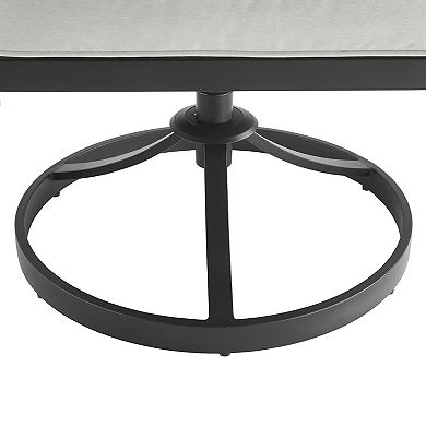 Crosley Otto Swivel Outdoor Dining Chair 2-piece Set