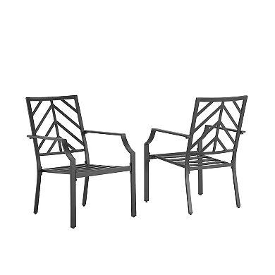 Crosley Otto Outdoor Dining Chair 2-piece Set
