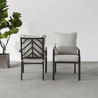 Crosley Otto Outdoor Dining Chair 2-piece Set