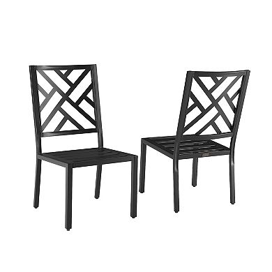 Crosley Locke Outdoor Dining Chair 2-piece Set