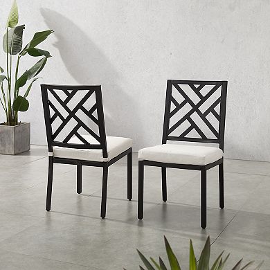 Crosley Locke Outdoor Dining Chair 2-piece Set