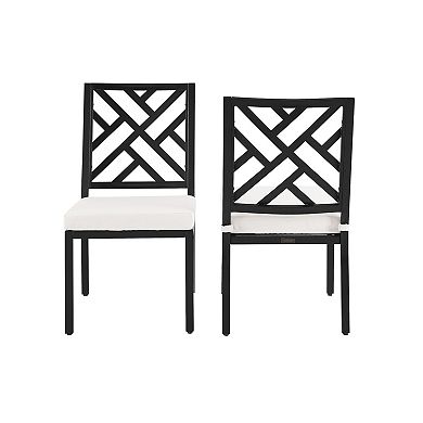 Crosley Locke Outdoor Dining Chair 2-piece Set