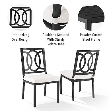 Crosley Chambers Outdoor Dining Chair 2-piece Set