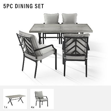 Crosley Otto Outdoor Dining 5-piece Set