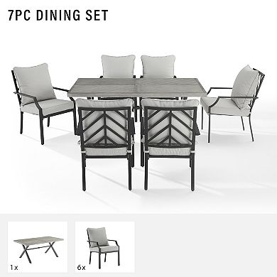 Crosley Otto Outdoor Dining 7-piece Set