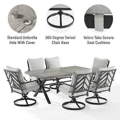 Crosley Otto Outdoor Dining 7-piece Set