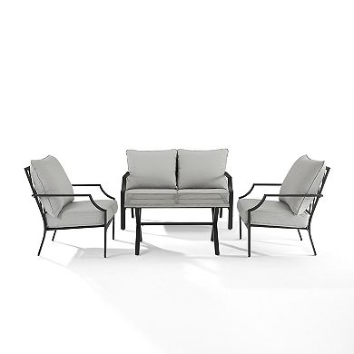 Crosley Otto Outdoor Loveseat Patio 4-piece Set