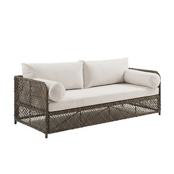 Crosley Granite Bay Wicker Outdoor Sofa