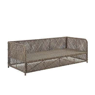 Crosley Granite Bay Wicker Outdoor Sofa
