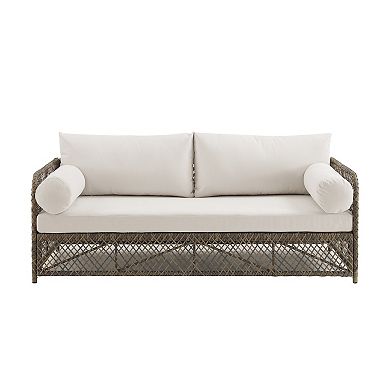 Crosley Granite Bay Wicker Outdoor Sofa
