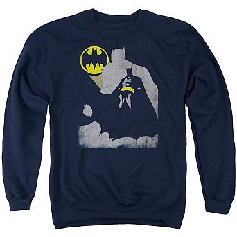 Batman Bat Knockout Adult Crewneck Sweatshirt