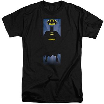 Batman Block Short Sleeve Adult Tall T-shirt