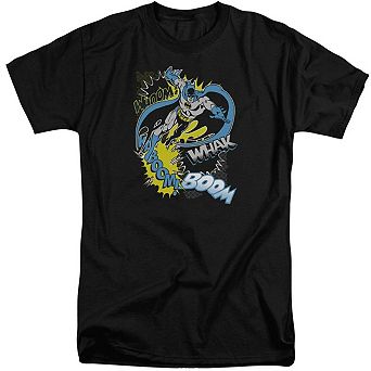 Batman Bat Effects Short Sleeve Adult Tall T-shirt