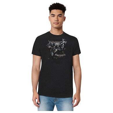 Batman Arkham Knight Grapple Adult Heather T-shirt