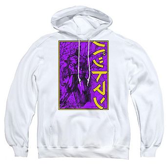 Batman Big Framed Kanji Adult Pull Over Hoodie