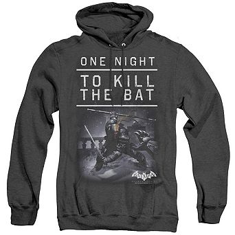 Batman Arkham Origins One Night Adult Heather Hoodie