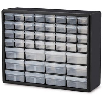 Hardware Craft Fishing Garage Storage Cabinet In Black With Drawers