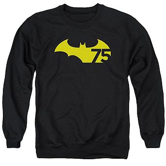 Batman 75 Logo 2 Adult Crewneck Sweatshirt