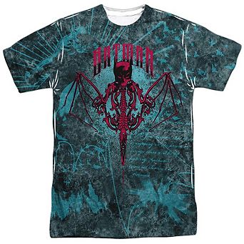 Batman Carpe Nocturn Short Sleeve Adult 100% Poly Crew T-shirt