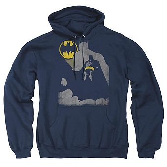 Batman Bat Knockout Adult Pull Over Hoodie