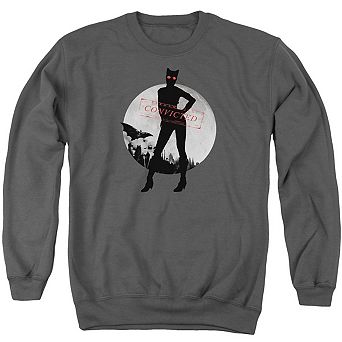 Batman Arkham City Catwoman Convicted Adult Crewneck Sweatshirt