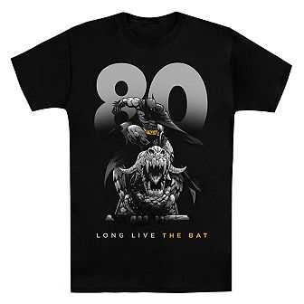 Batman Big 80 Short Sleeve Adult T-shirt