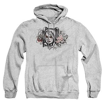 Batman Arkham Knight Hq Sketch Adult Pull Over Hoodie