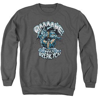 Batman Bane Will Break You Adult Crewneck Sweatshirt