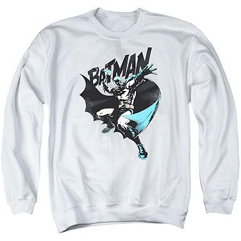 Batman Batarang Throw Adult Crewneck Sweatshirt