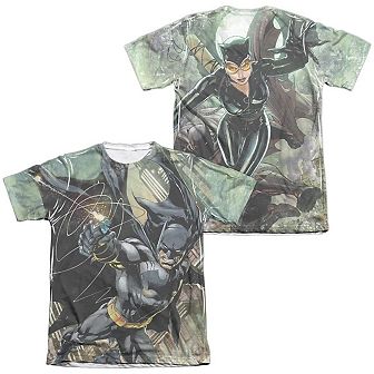 Batman Catch Sleeve T-shirt