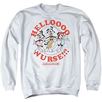 Animaniacs Hello Nurse Adult Crewneck Sweatshirt