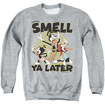 Animaniacs Smell Ya Later Adult Crewneck Sweatshirt