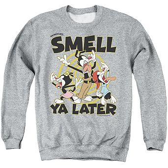 Animaniacs Smell Ya Later Adult Crewneck Sweatshirt