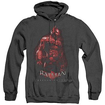 Batman Arkham Knight Knight Adult Heather Hoodie