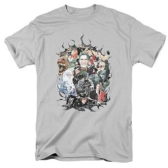 Batman Cape Of Villians Short Sleeve Adult T-shirt