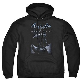 Batman Arkham Origins Perched Cat Adult Pull Over Hoodie