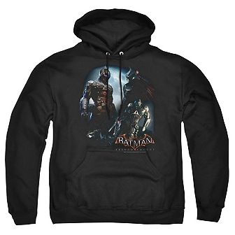 Batman Arkham Knight Face Off Adult Pull Over Hoodie