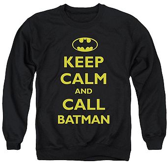 Batman Call Batman Adult Crewneck Sweatshirt