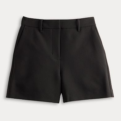 Women's Nine West High Rise Trouser Shorts