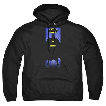 Batman Block Adult Pull Over Hoodie