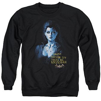 Batman Arkham Asylum Arkham Poison Ivy Adult Crewneck Sweatshirt