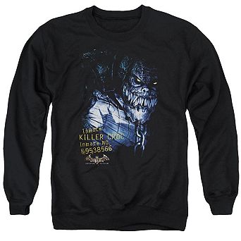 Batman Arkham Asylum Arkham Killer Croc Adult Crewneck Sweatshirt