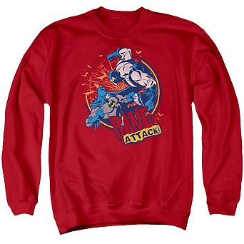 Batman Bane Attack! Adult Crewneck Sweatshirt