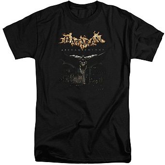 Batman Arkham Knight City Watch Short Sleeve Adult Tall T-shirt