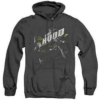 Arrow Take Aim Adult Heather Hoodie