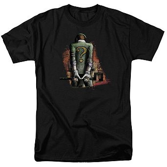 Batman Arkham City Riddler Convicted Short Sleeve Adult T-shirt