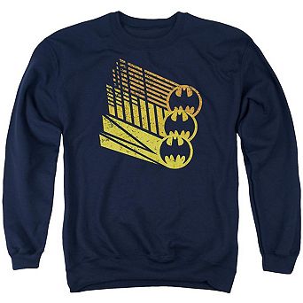 Batman Bat Signal Shapes Adult Crewneck Sweatshirt