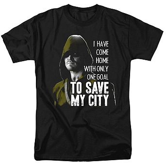 Arrow Save My City Short Sleeve Adult T-shirt