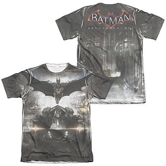 Batman Arkham Knight Poster Sleeve T-shirt