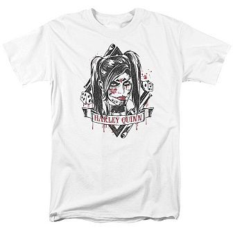 Batman Arkham Knight Sugar Quinn Short Sleeve Adult T-shirt